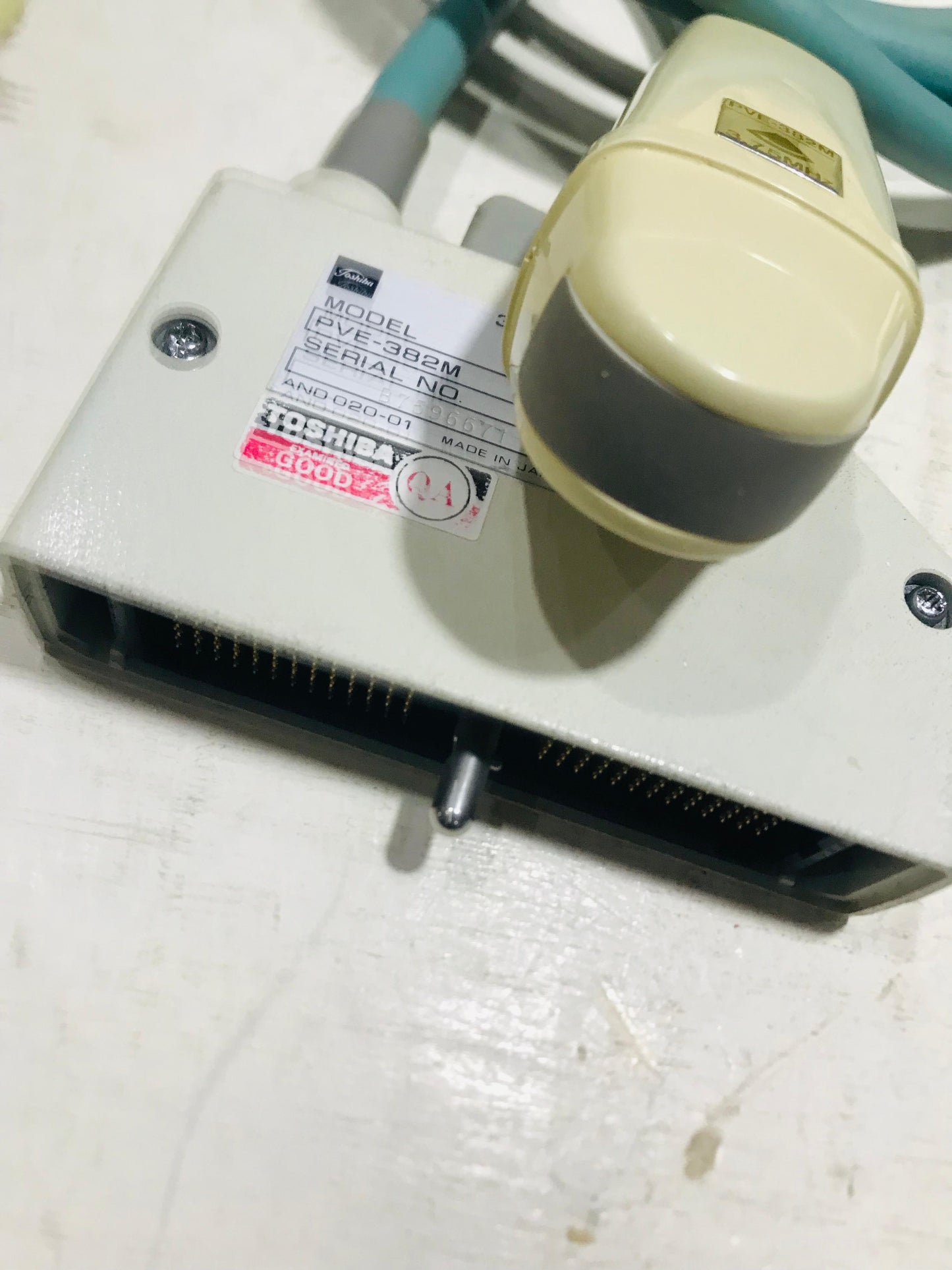 ...Toshiba PVE-382M Micro Convex Probe