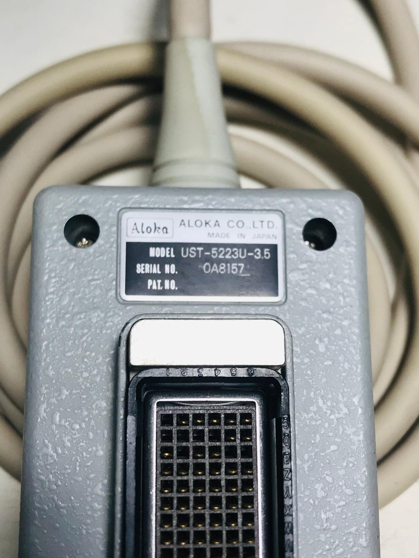 ALOKA:UST-5223U-3.5 cardiac probe
