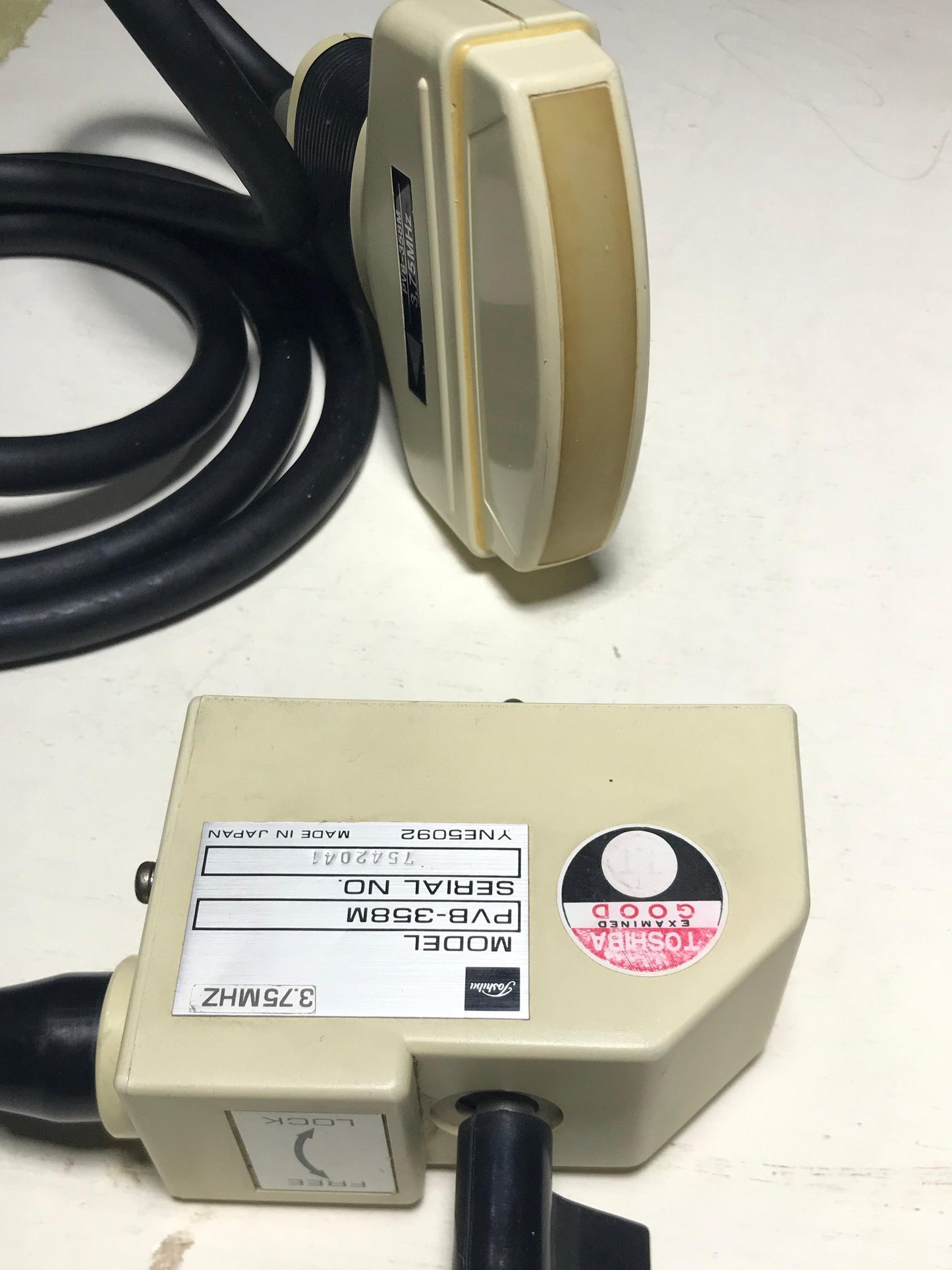 ...Toshiba PVB-358M Convex Probe