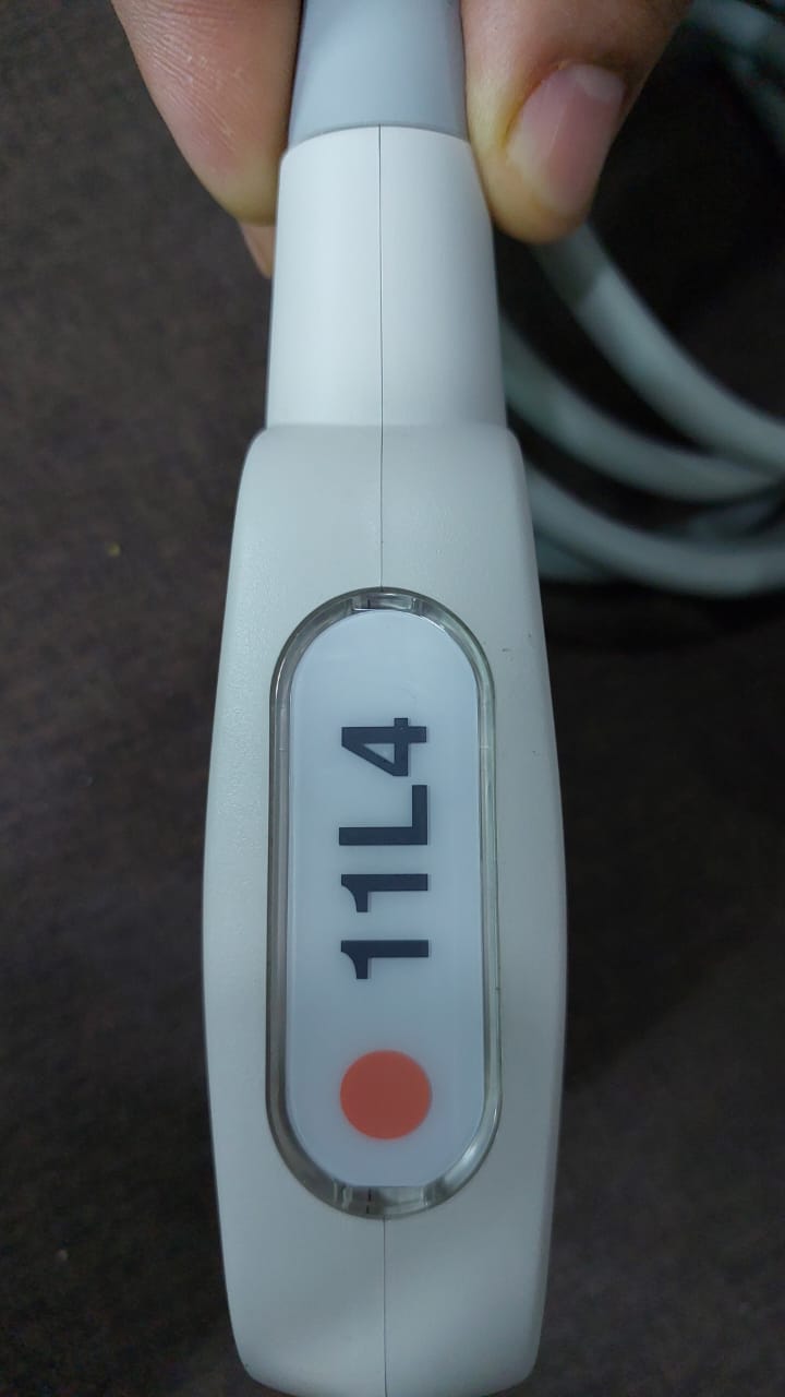 Toshiba Canon PLU-704BT 11L4, Linear array probe Mfg: 07-2018