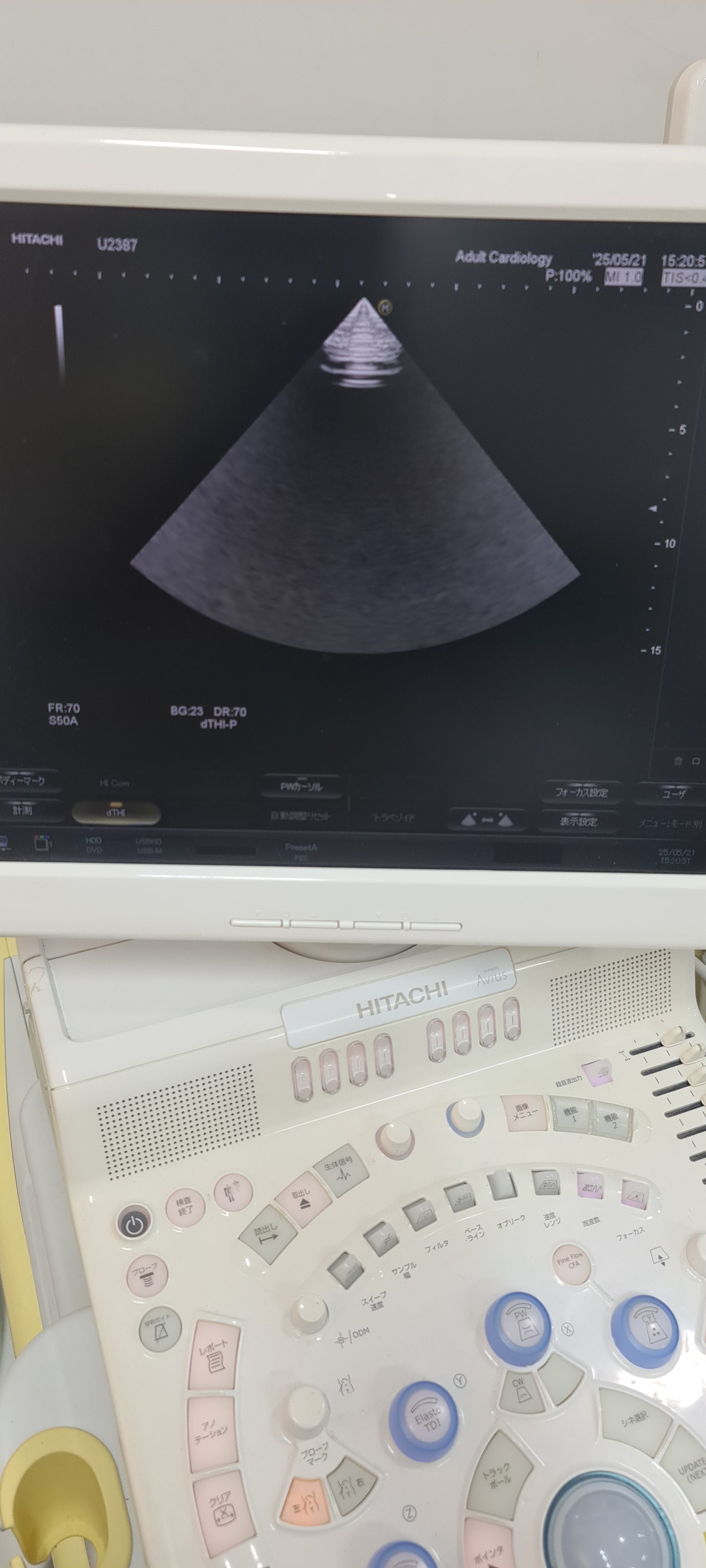 ..Hitachi EUP-S50A cardiac probe Checked DXB