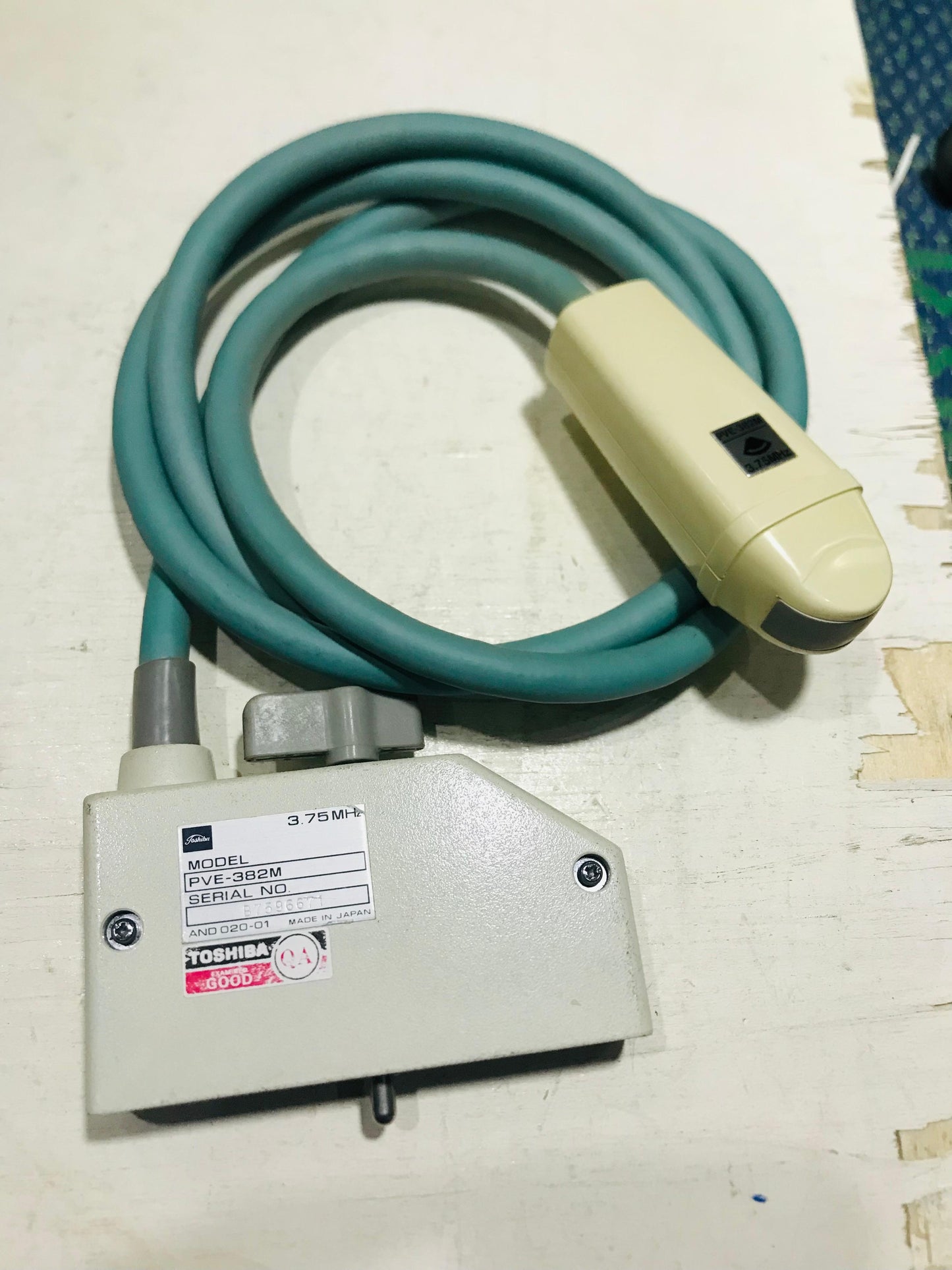 ...Toshiba PVE-382M Micro Convex Probe