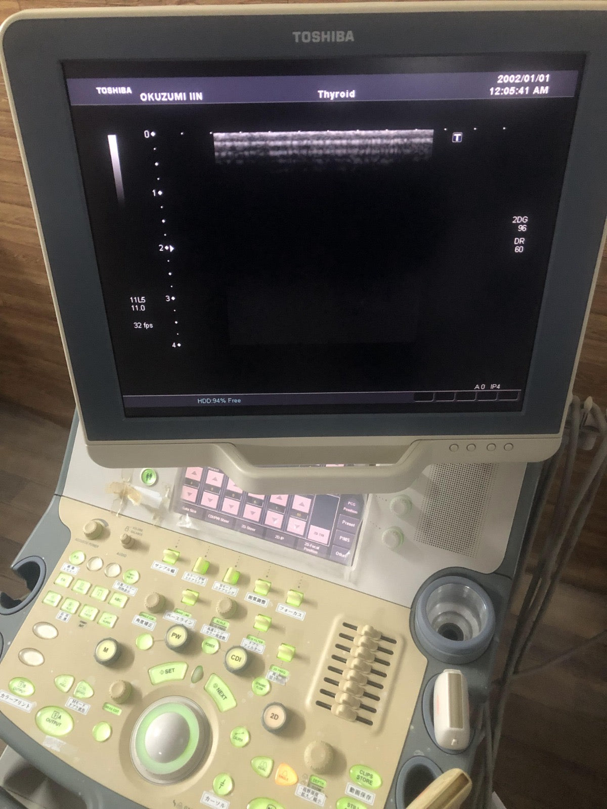 Toshiba linear probe PLT-704AT - Japan Medical Company LTD