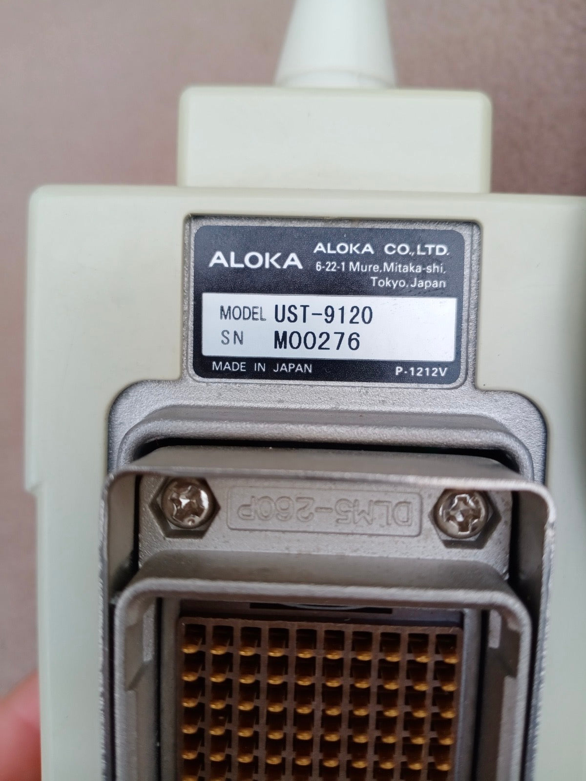 ..Aloka UST-9120 micro convex - Japan Medical Company LTD