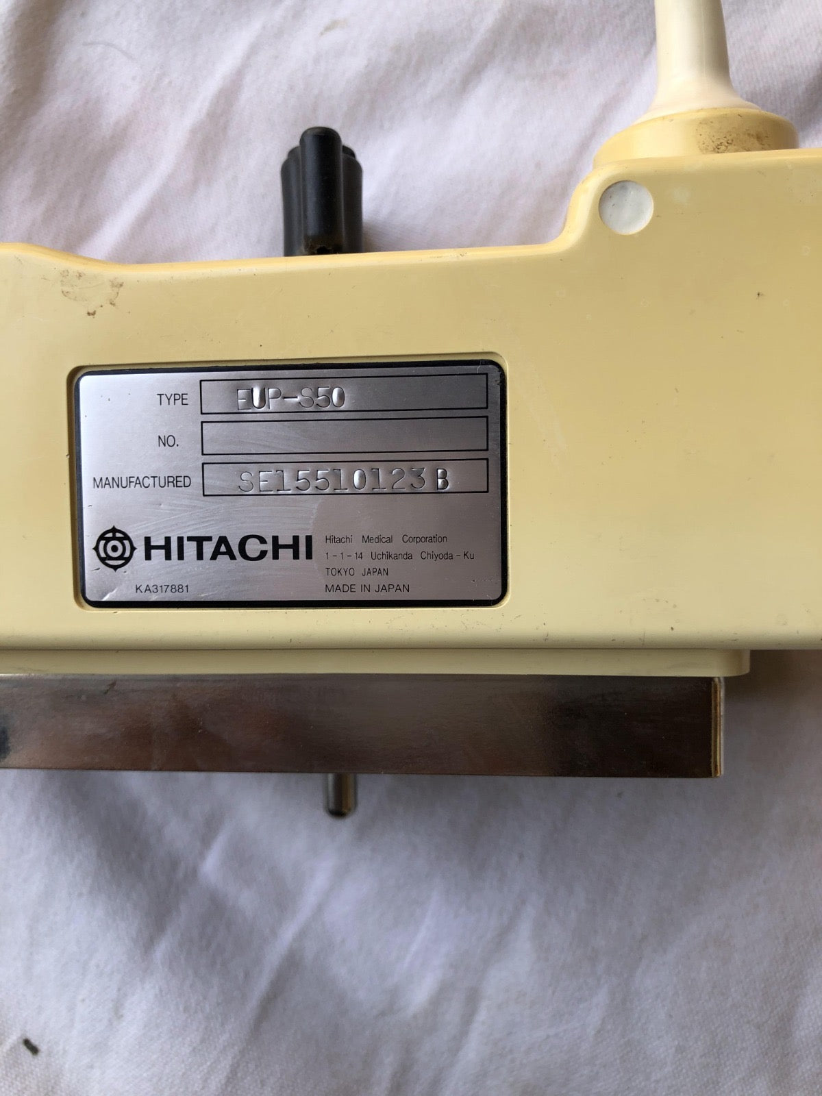 ..Hitachi 4-2MHz cardiac probe - Japan Medical Company LTD
