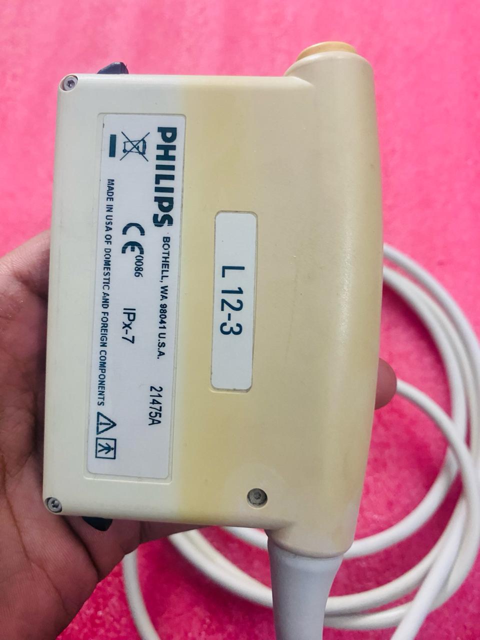 ..Philips L12-3 linear probe