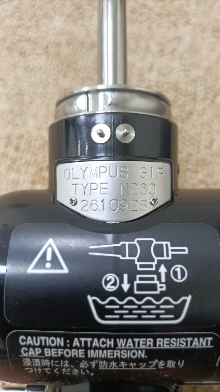 Olympus Gif N260 s.no.2610928 neonatal gastroscope dxb