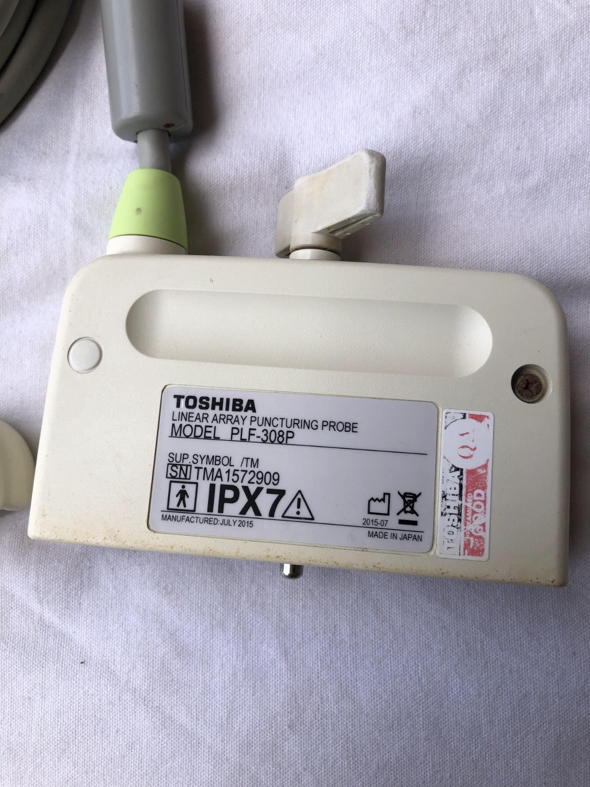 Toshiba nimeo biopsy Transducer probe PLF-308P - Japan Medical Company LTD