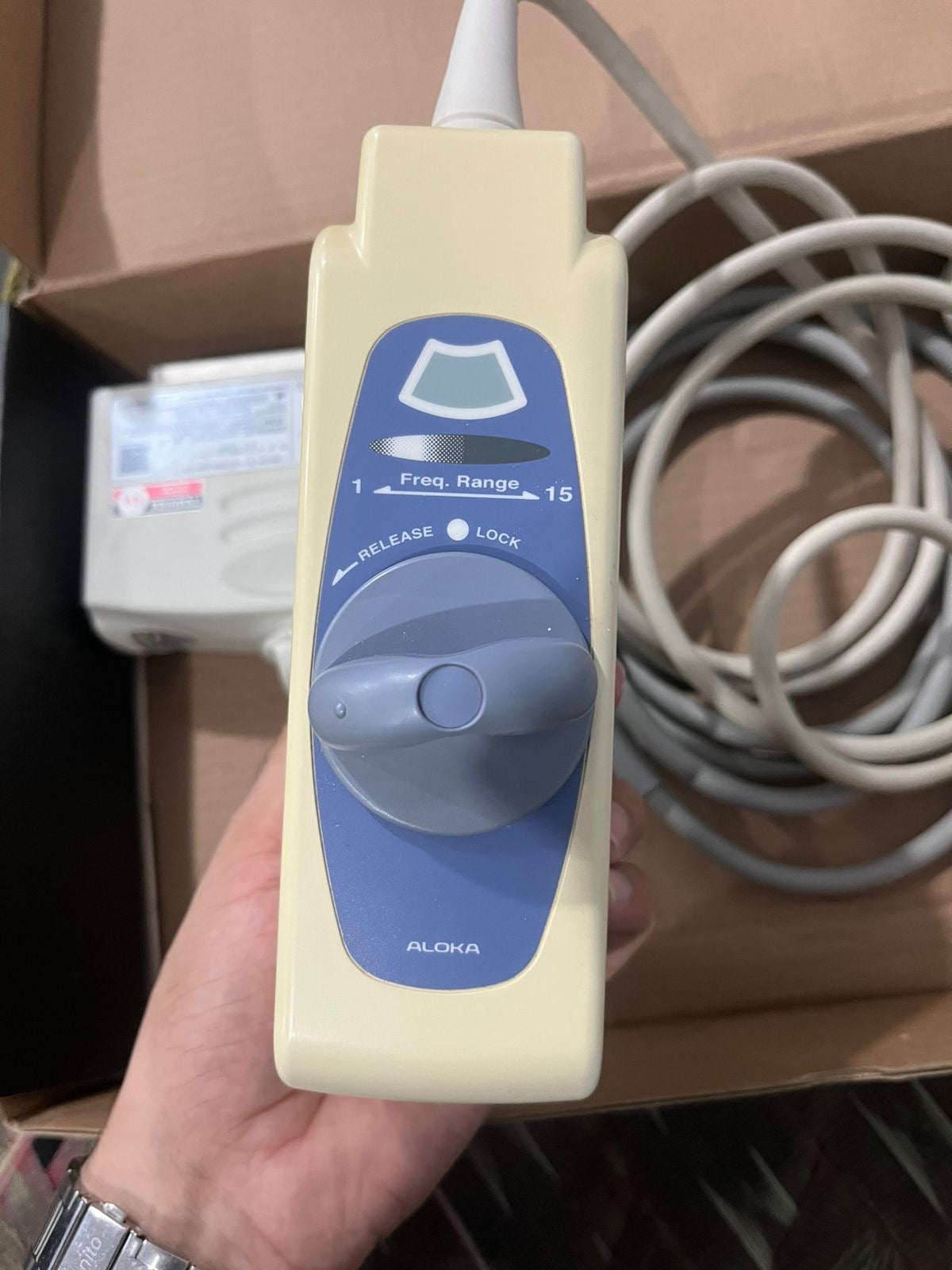 ..Pk Aloka ust-9123 convex probe