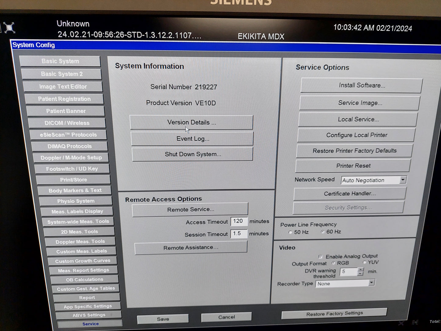 ACUSON S2000 ABVS Ultrasound System, YOM: 2019 HELX Evolution with Touch Control