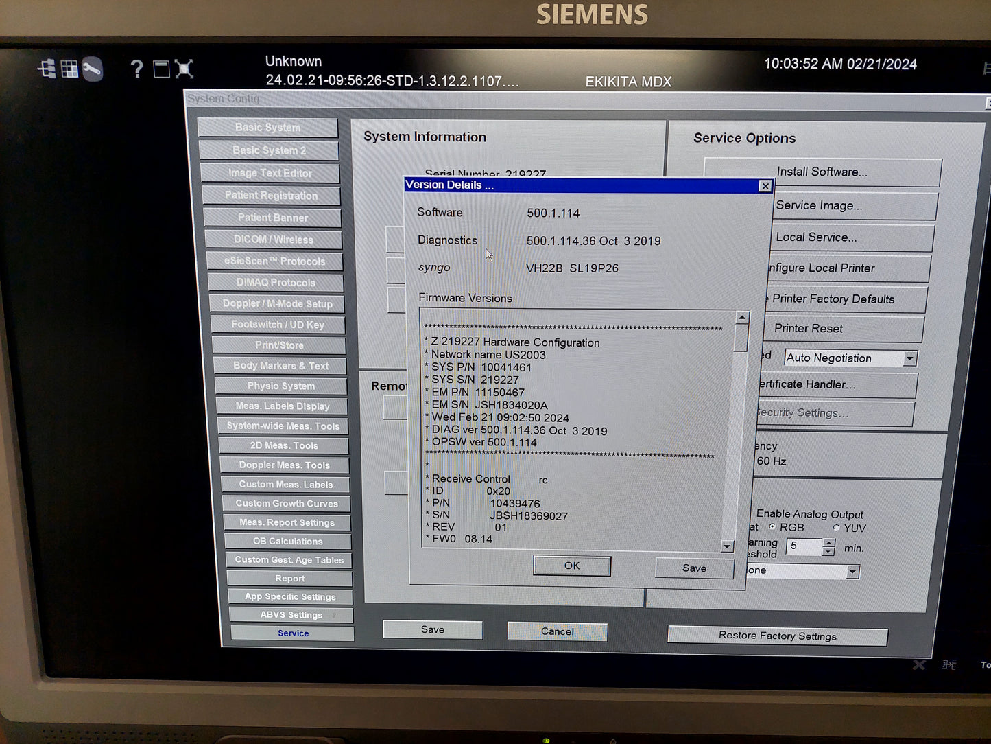 ACUSON S2000 ABVS Ultrasound System, YOM: 2019 HELX Evolution with Touch Control