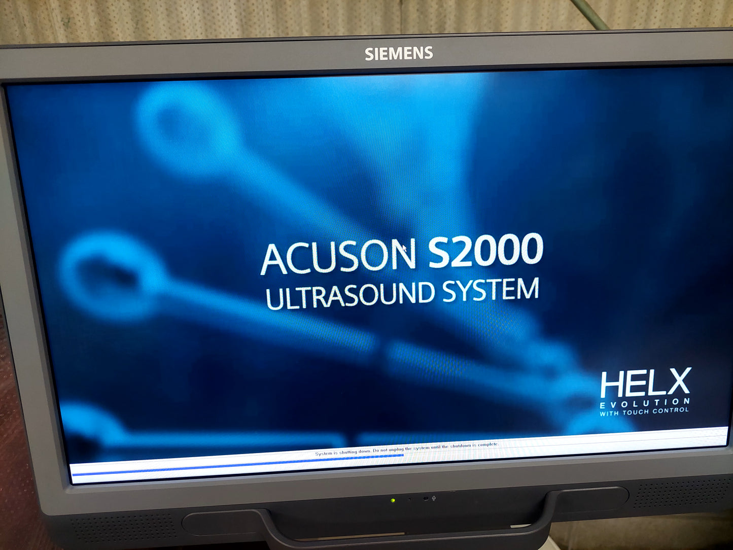 ACUSON S2000 ABVS Ultrasound System, YOM: 2019 HELX Evolution with Touch Control