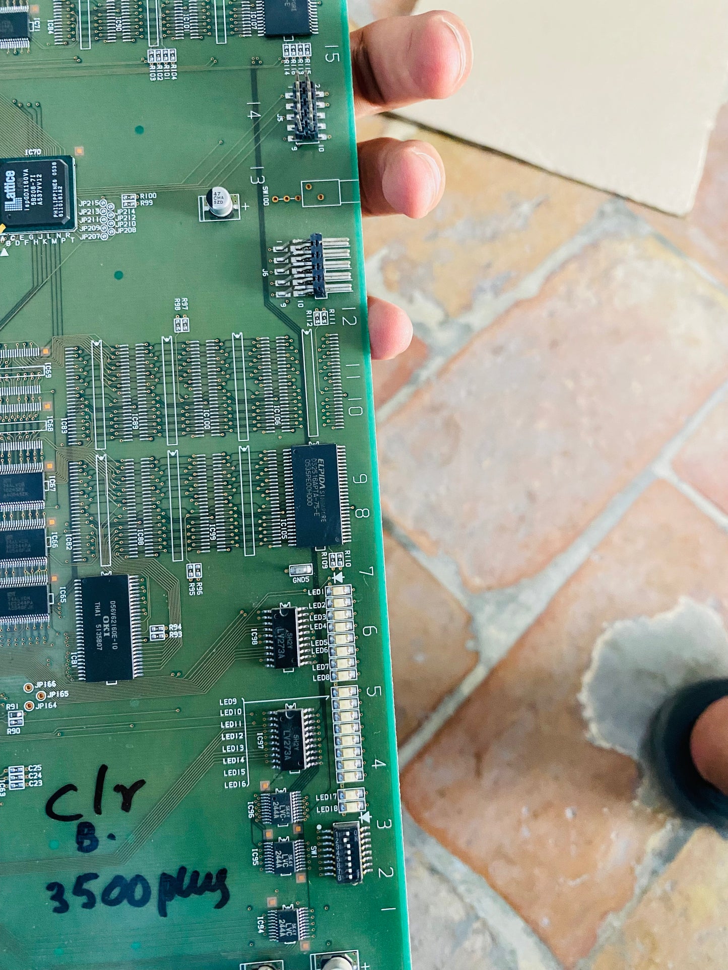 …Aloka SSD 3500 Ultrasound Board PCB/colour board  A-Side