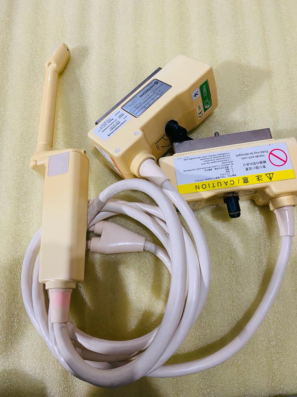 ..Hitachi EUP-0C331 Biplane Transrectal ultrasound Transducer probe ...