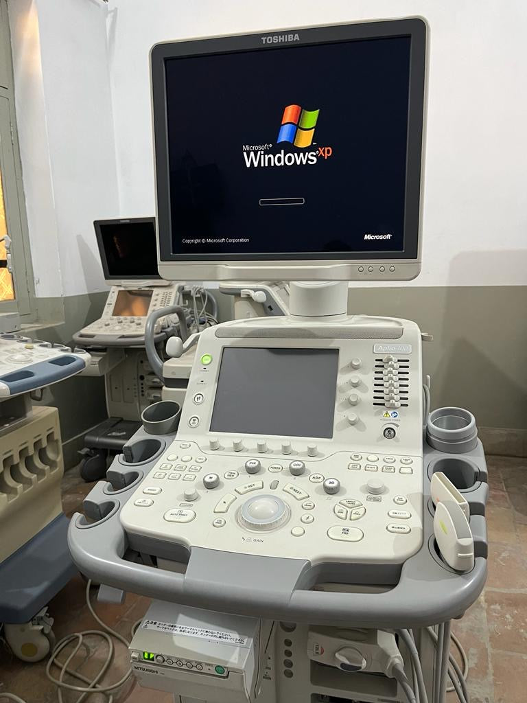 Z.Toshiba Aplio 400 with convex and linear probes