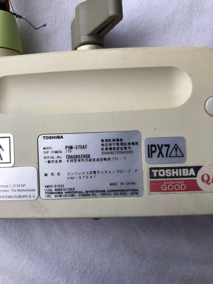 Toshiba PVM-375AT canvex probe - Japan Medical Company LTD