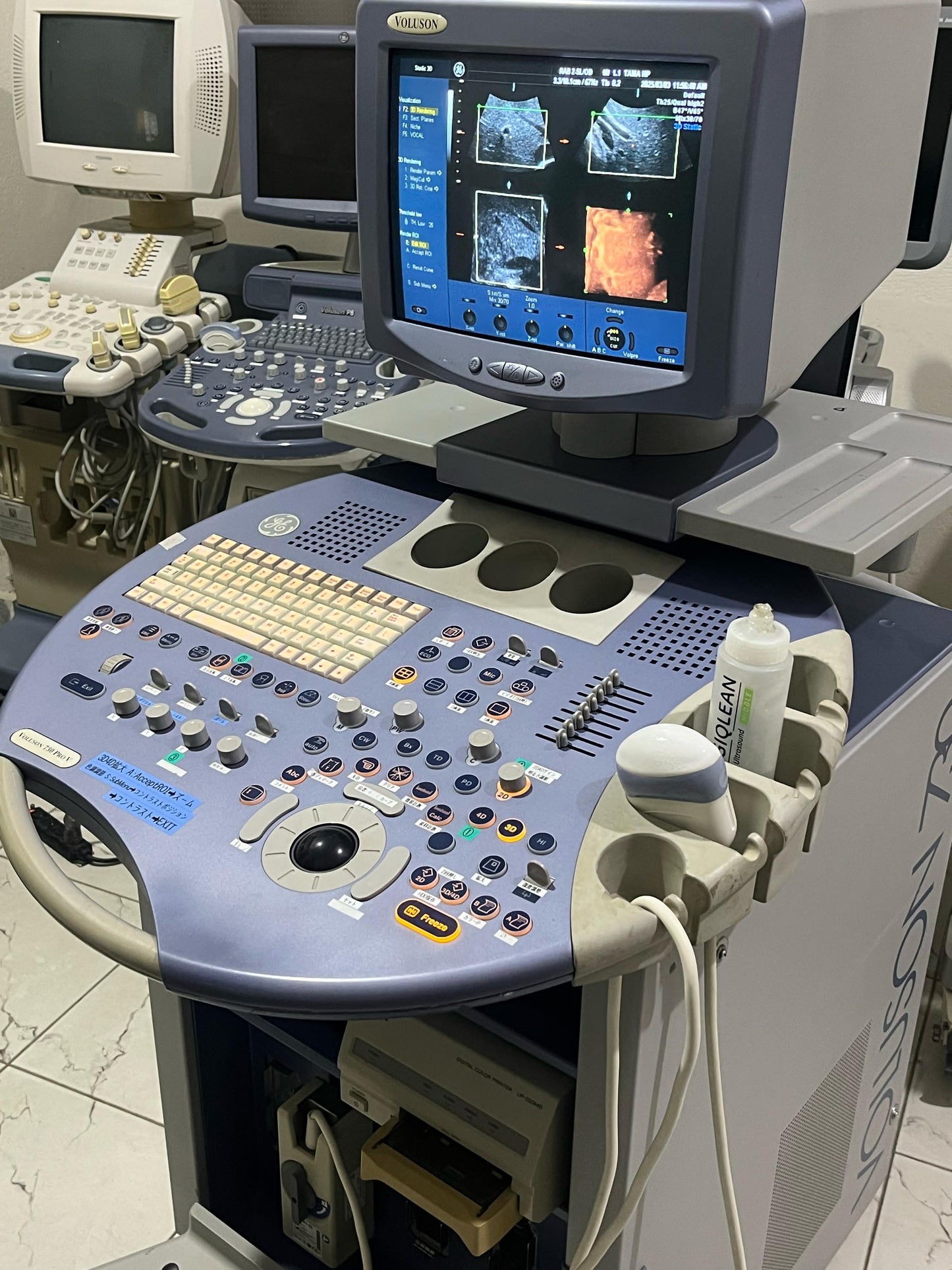 GE Voluson 730 pro v with convex probe