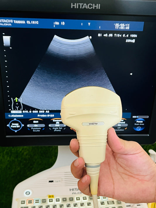 ..Pk Aloka ust-9123 convex probe