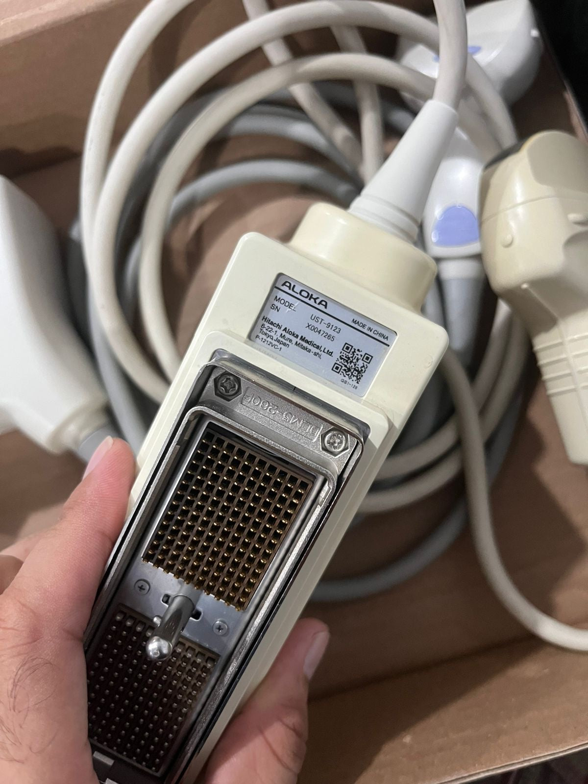 ..Pk Aloka ust-9123 convex probe