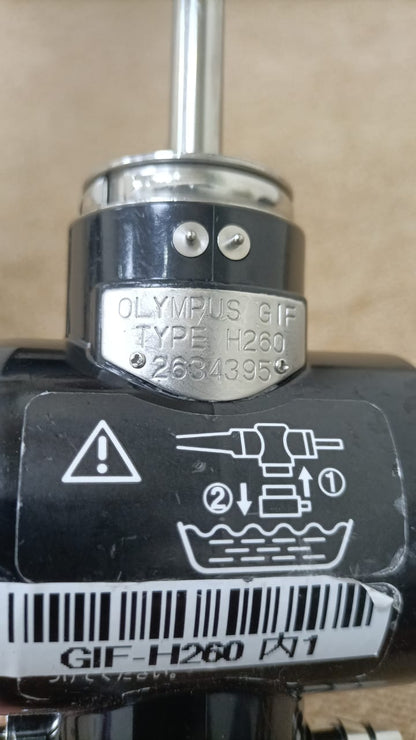 Olympus Gif H260 s.no2634395 Gastroscope dxb