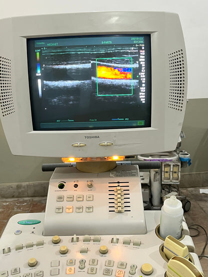 Toshiba Nemio 20 with convex linear probe