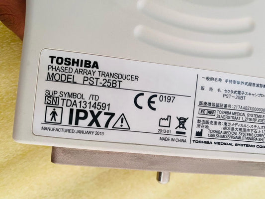 Z..Toshiba PST-25BT Cardiac Probe