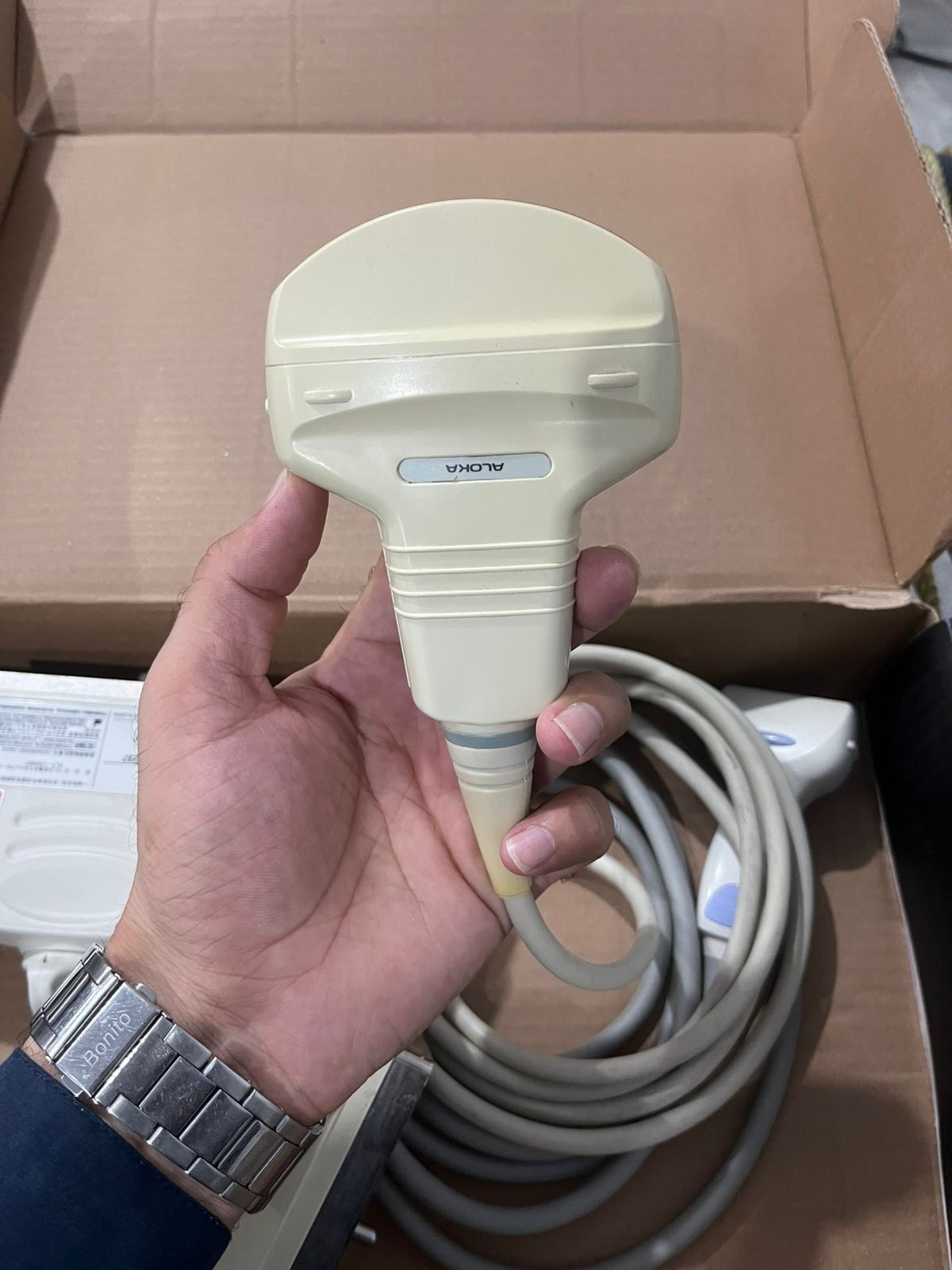 ..Pk Aloka ust-9123 convex probe
