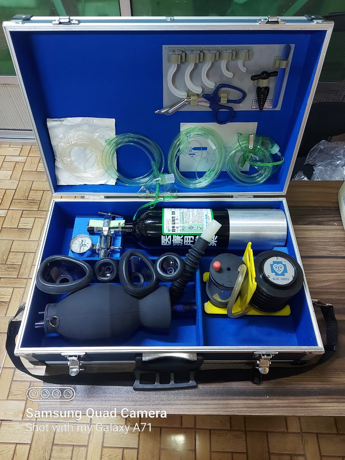 blue cross oxygen resuscitation - Japan Medical Company LTD