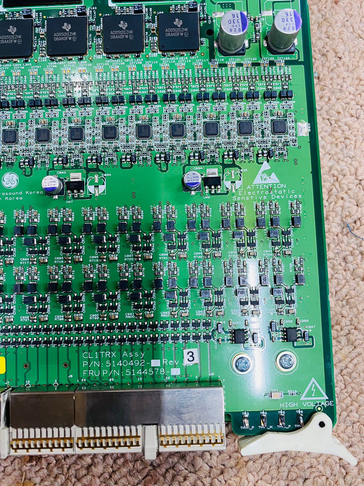 T..GE logic p5 pusler board