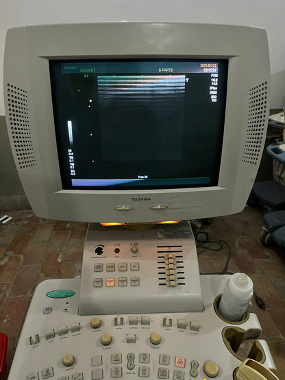 Toshiba Nemio 20 with convex linear probe