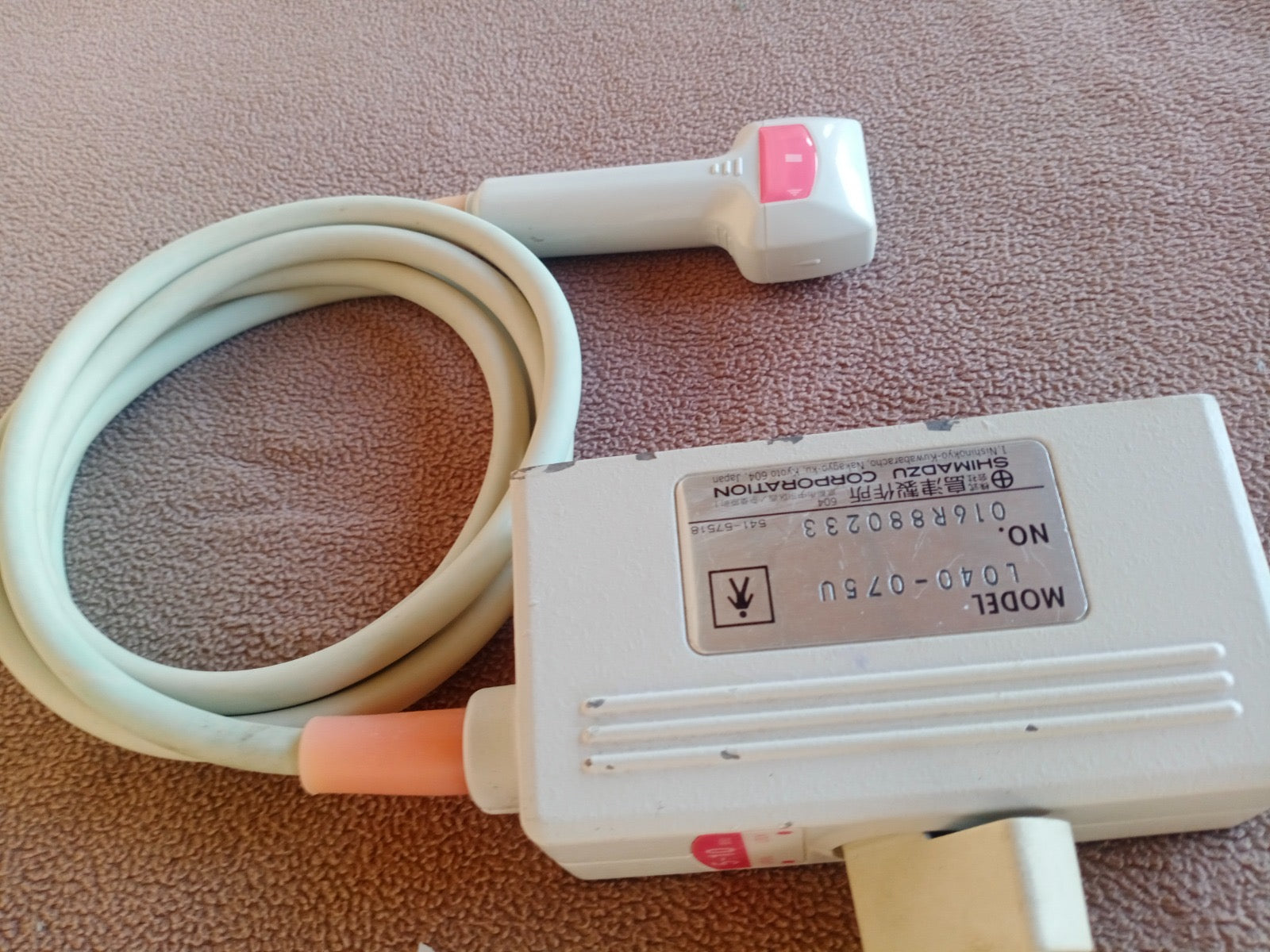 Shimadzu 5.10mhz linear probe - Japan Medical Company LTD