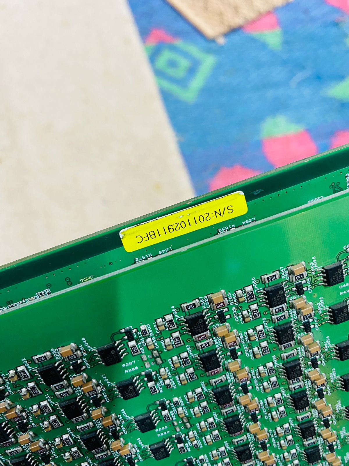 T..GE logic p5 pusler board