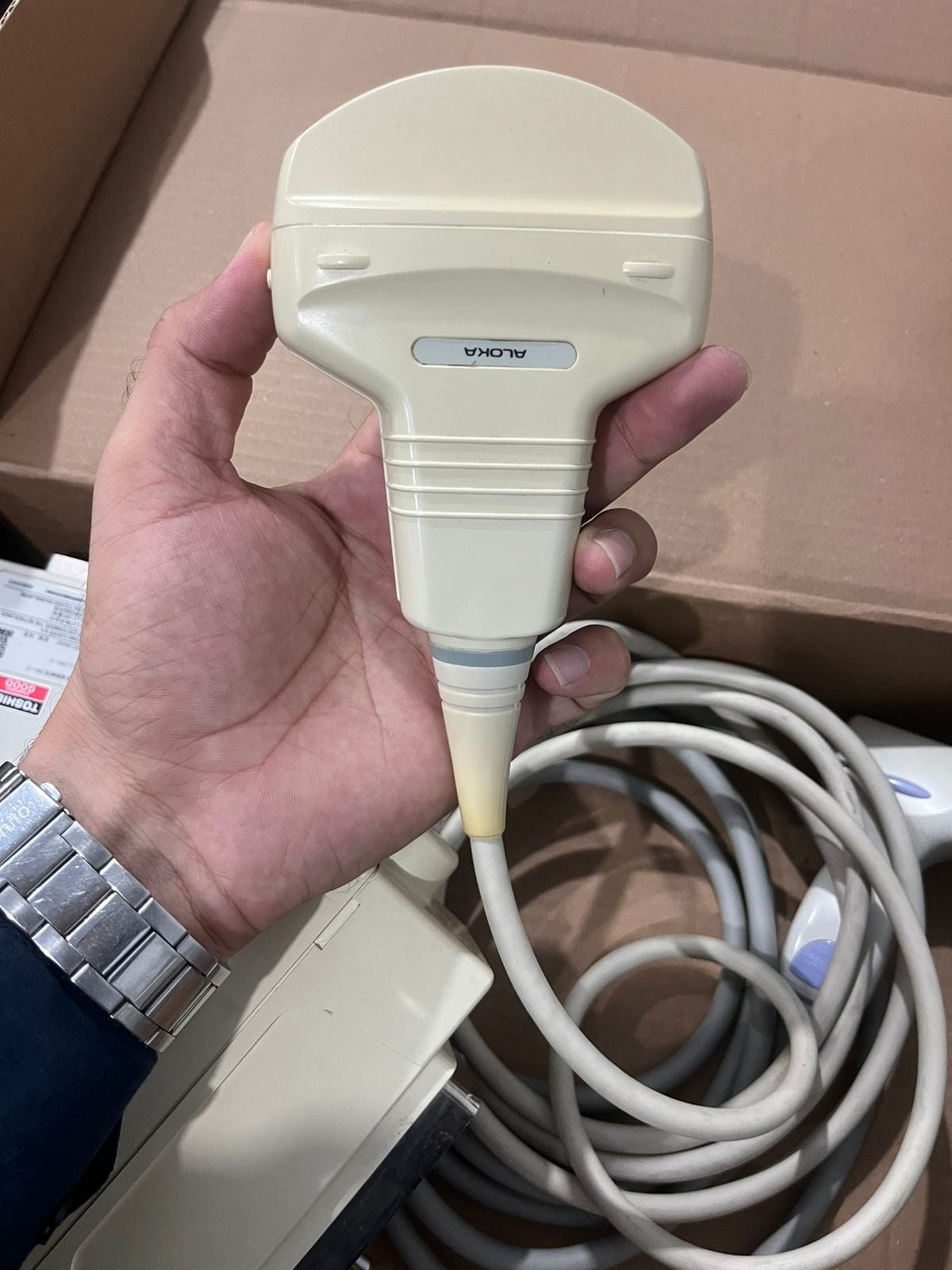 ..Pk Aloka ust-9123 convex probe