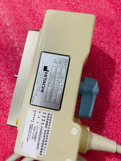 ..Hitachi EUP-L74M linear probe