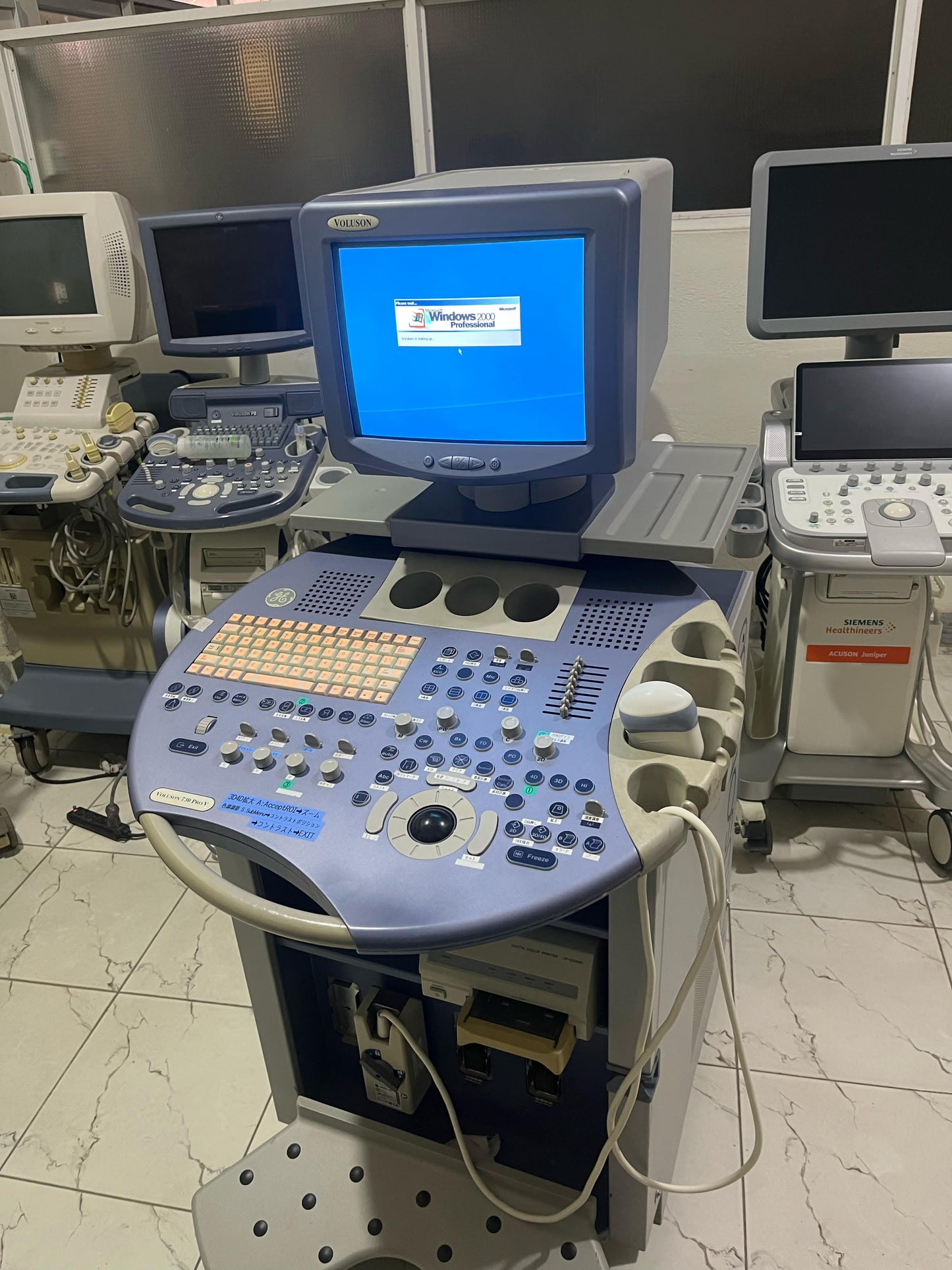 GE Voluson 730 pro v with convex probe