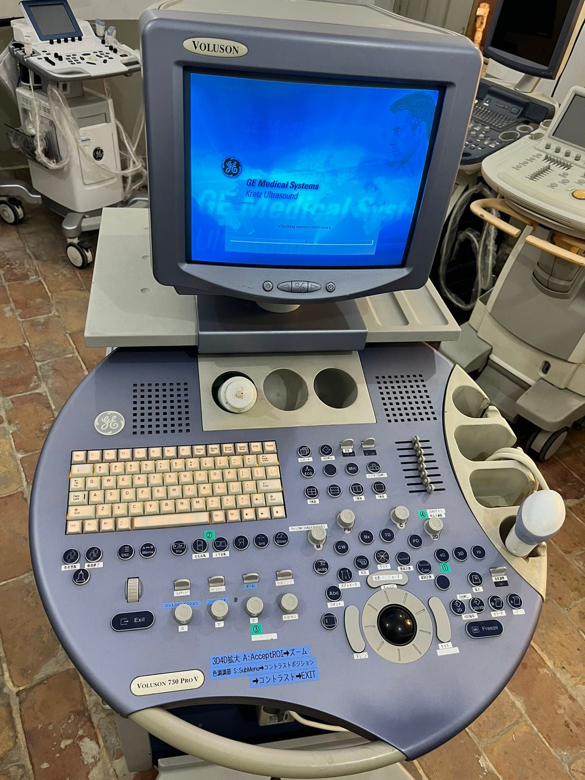 GE Voluson 730 Pro V with 3D/4D probe