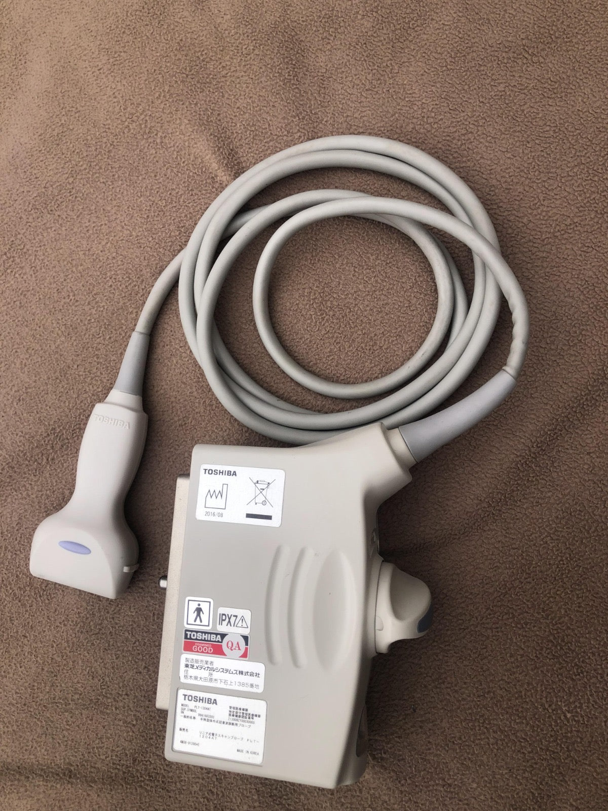 Toshiba PLT-1204AT linear probe - Japan Medical Company LTD