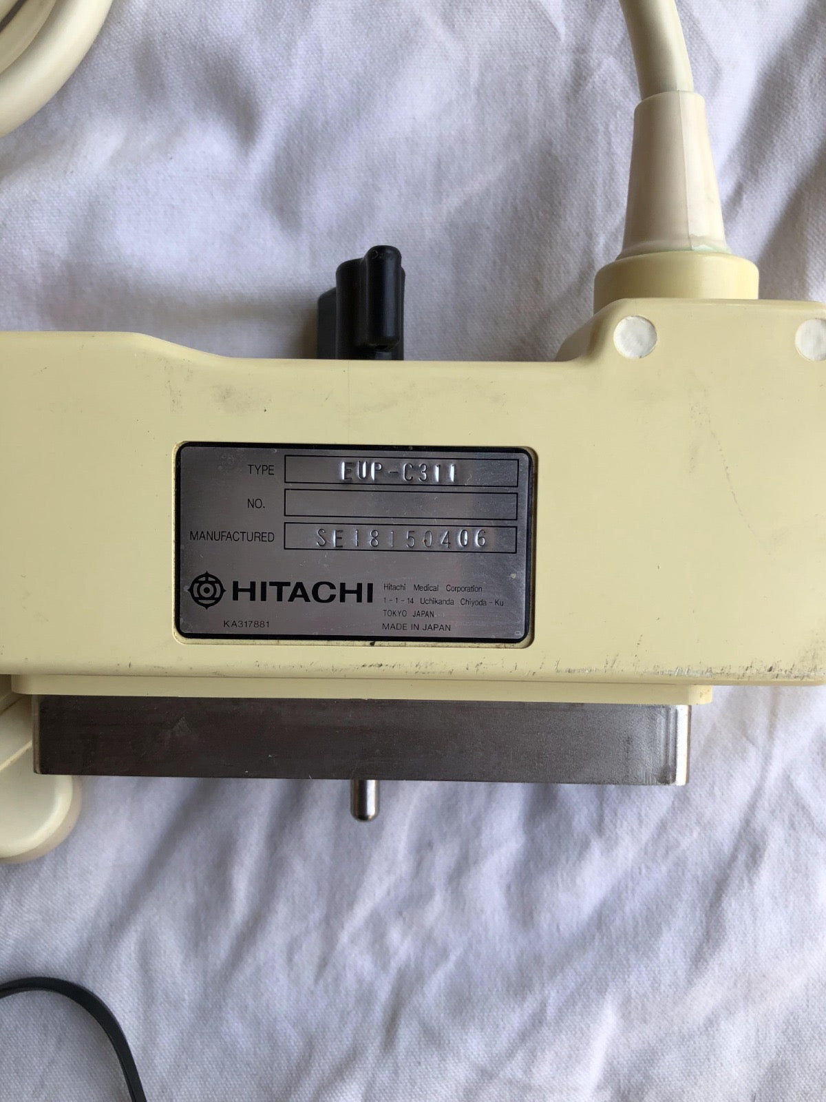 ..Hitachi 3.5HMz Micro convex probe - Japan Medical Company LTD