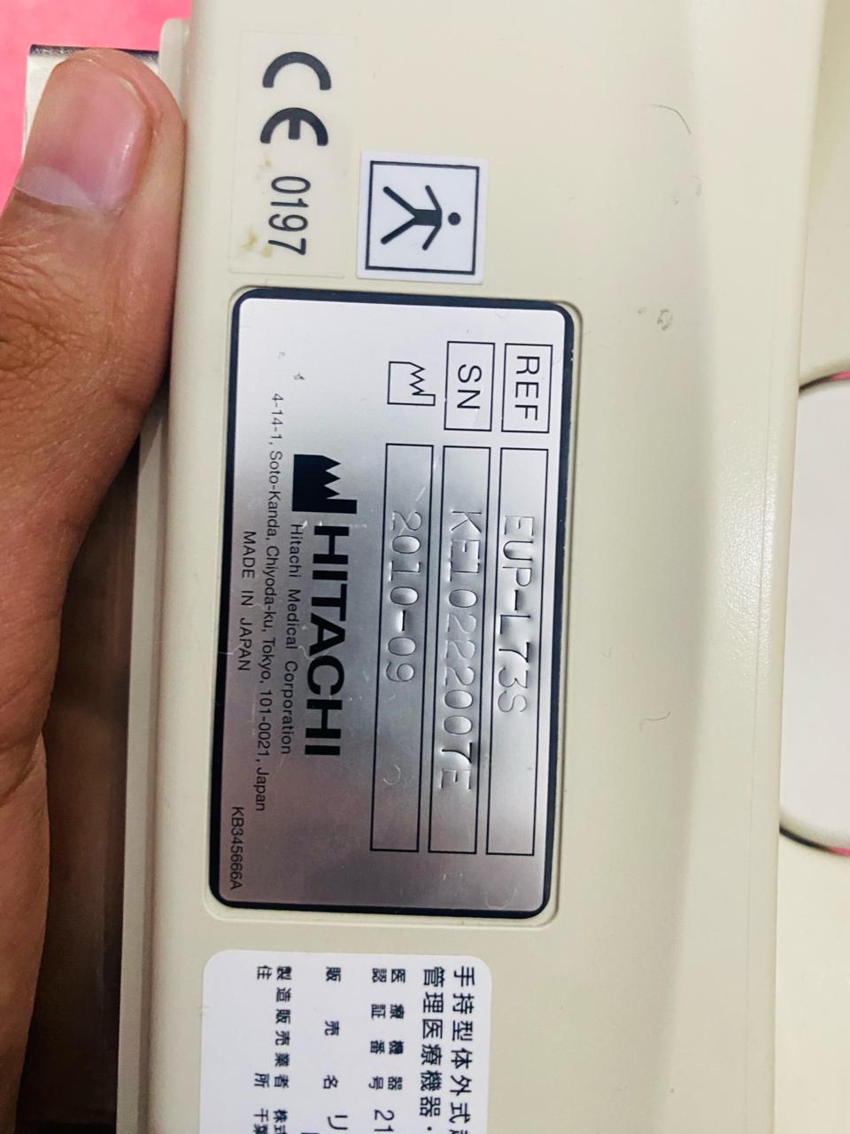 ..Hitachi EUP-L73S linear probe