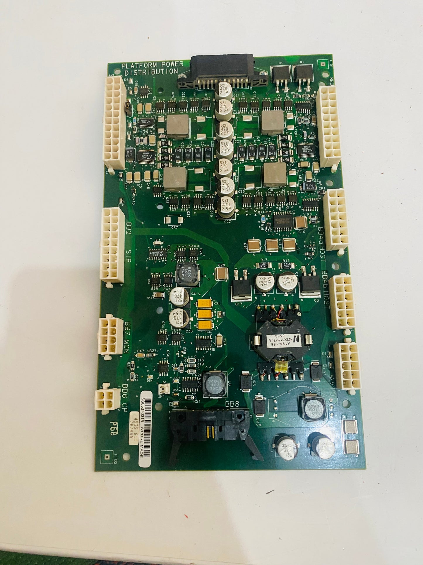 JMC..Philips IU22 Ultrasound - Platform Power Distribution Board