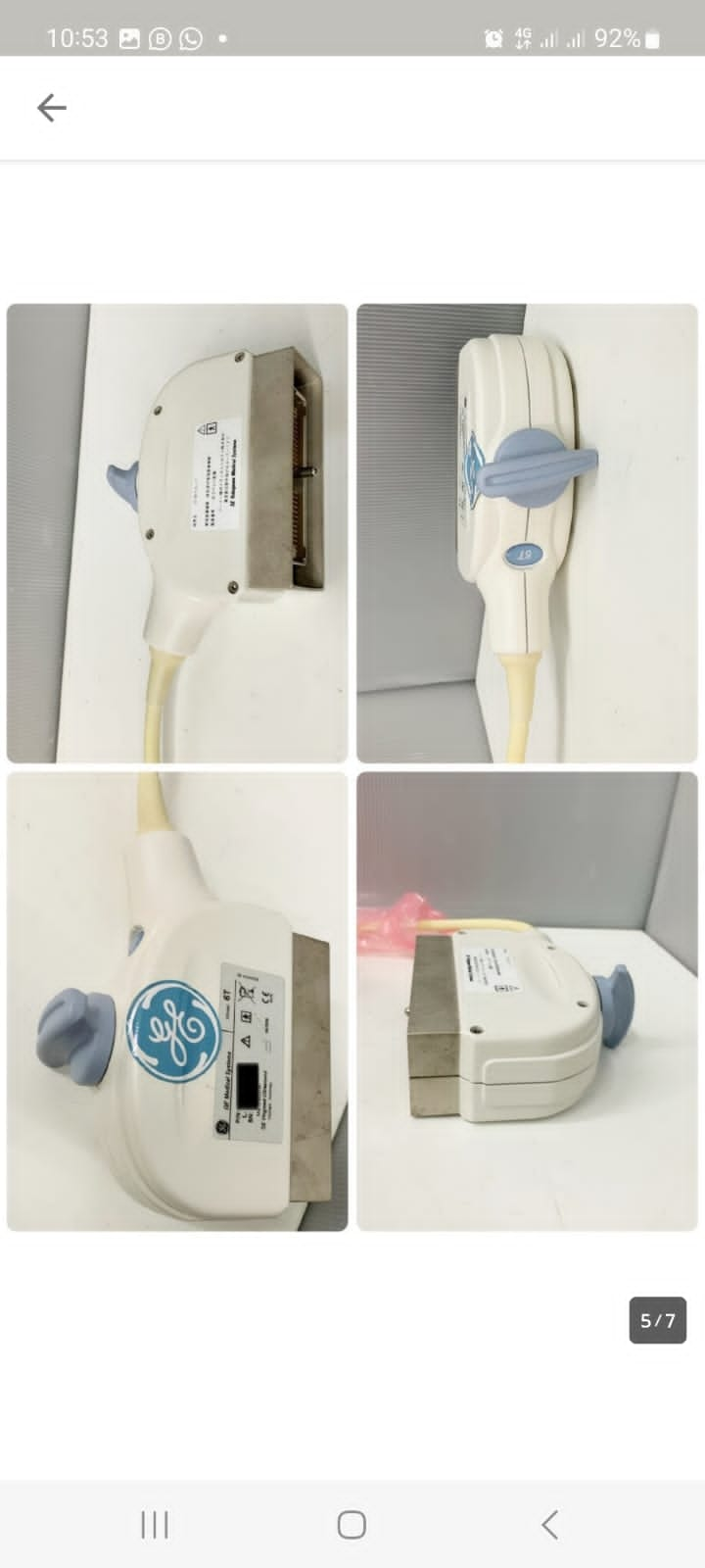 GE 6T TEE Probe for: GE Vivid Ultrasound Systems - Japan Medical Company LTD