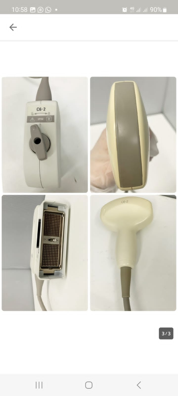 Siemens C6-2 Convex Array Transducer Probe - Japan Medical Company LTD