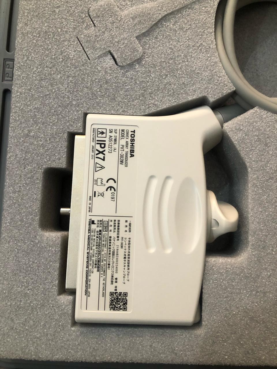 Toshiba PVT-382MV 3D/4D Convex Array Transducer - Japan Medical Company LTD