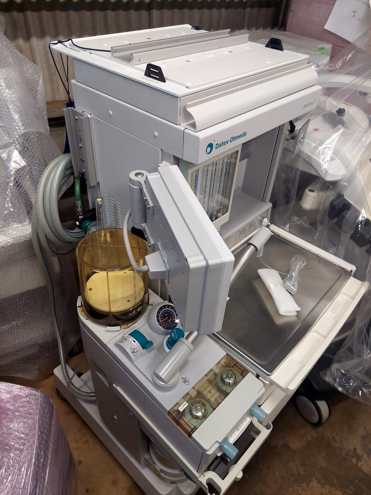 GE Datex Ohmeda Aestiva/5- 7900 vent S.W Ver: 4.8Psv Pro - Japan Medical Company LTD