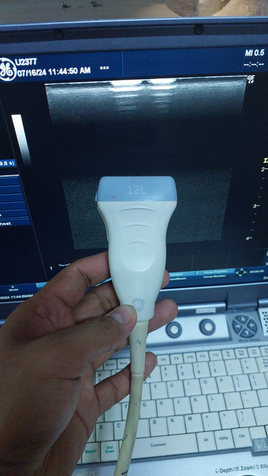 Jp..GE 12L-RS Linear Array Probe Mfg: November 2007, crystal damaged - Japan Medical Company LTD