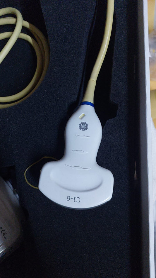 GE C1-6-D Convex Array probe with XDclear transducer technology mfg:2014 Crystal of Probe is Damage SN: 150857YP1 checked DXB