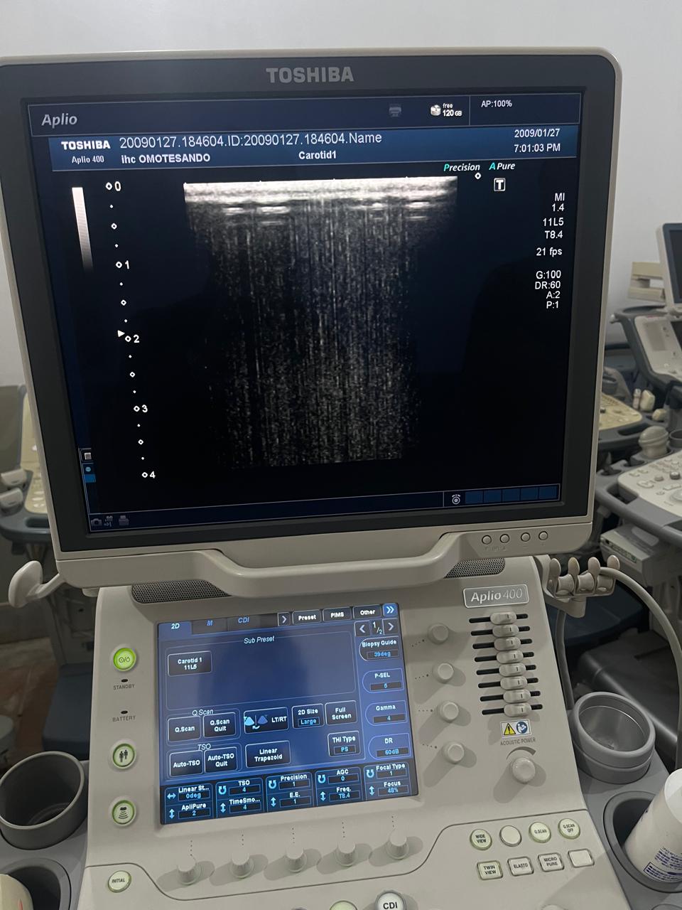 Z..Toshiba PLT-704AT linear Probe