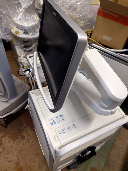 Hitachi Aloka F75  with Convex UST-9147, Convex UST-9130, Linear UST-5415, And Adult Cardiac Probe. - Japan Medical Company LTD