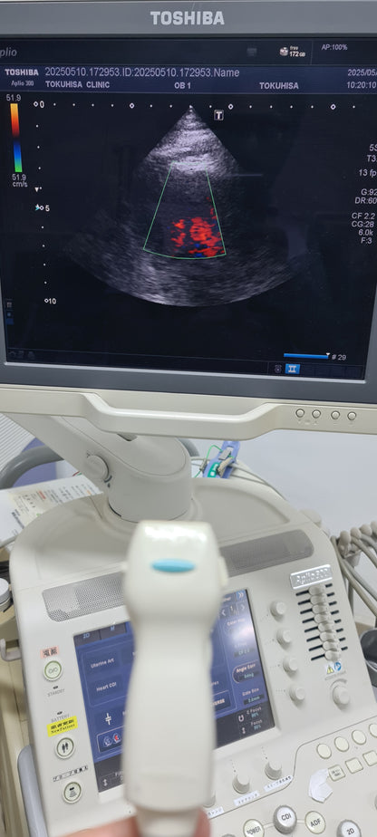Toshiba 5S1 cardiac Prob SN: TDA1324614 checked DXB