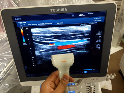 Toshiba Aplio 300 with convex(PVT-375BT), PLT(704AT), PLT(805AT) probes. - Japan Medical Company LTD